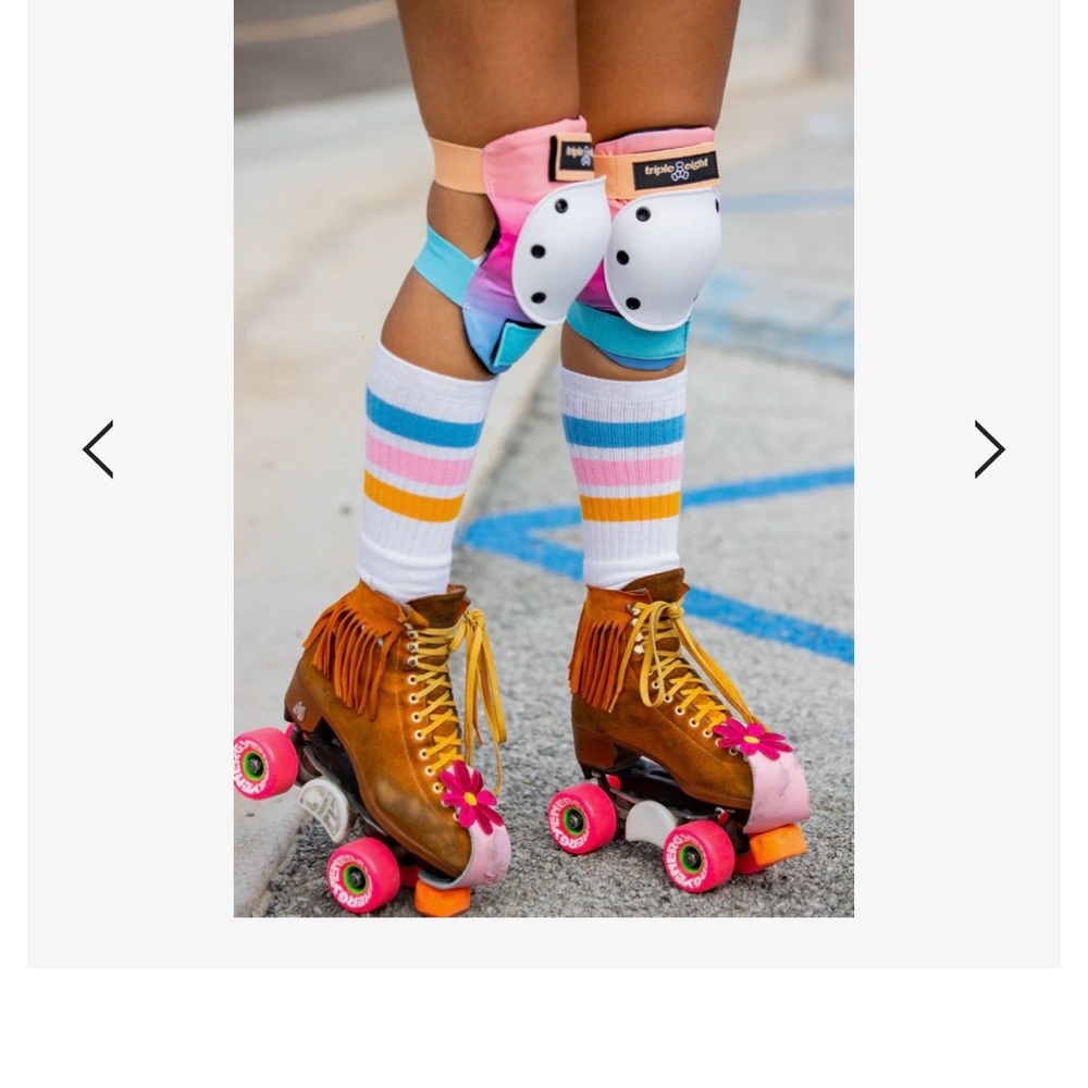 Knee Pads, Elbow Pads, Wrist Savers in Pink & Blue –